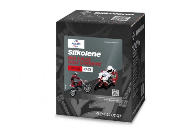 FUCHS Silkolene Pro 4 Plus 5W-40 Motorcycle Oil